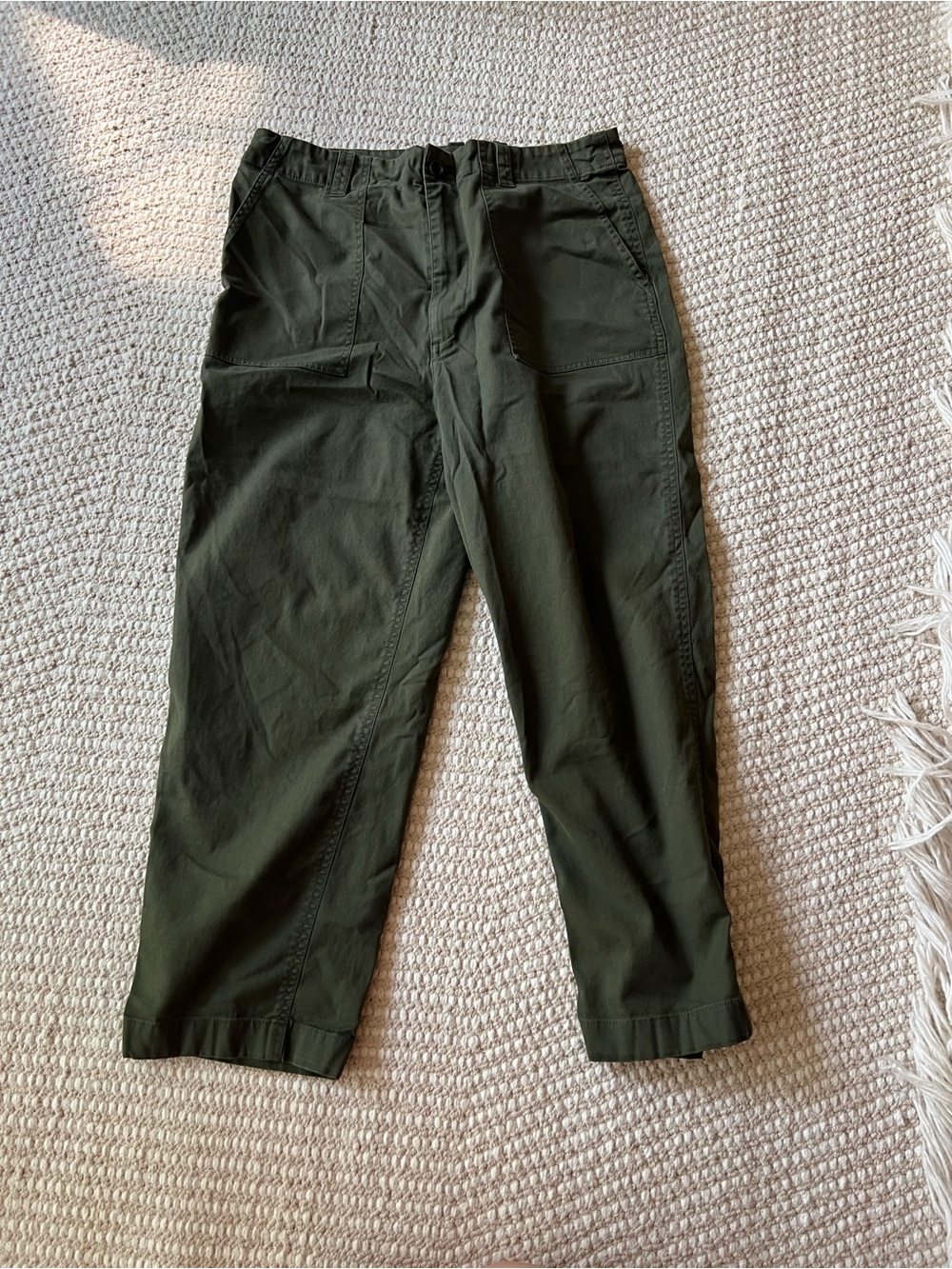 Jenni Kayne Ranger Trouser in Dark Olive
